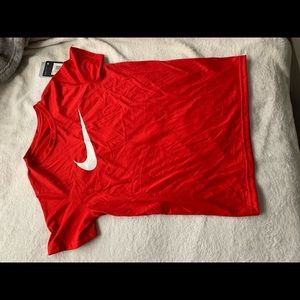 brand new red nike dryfit